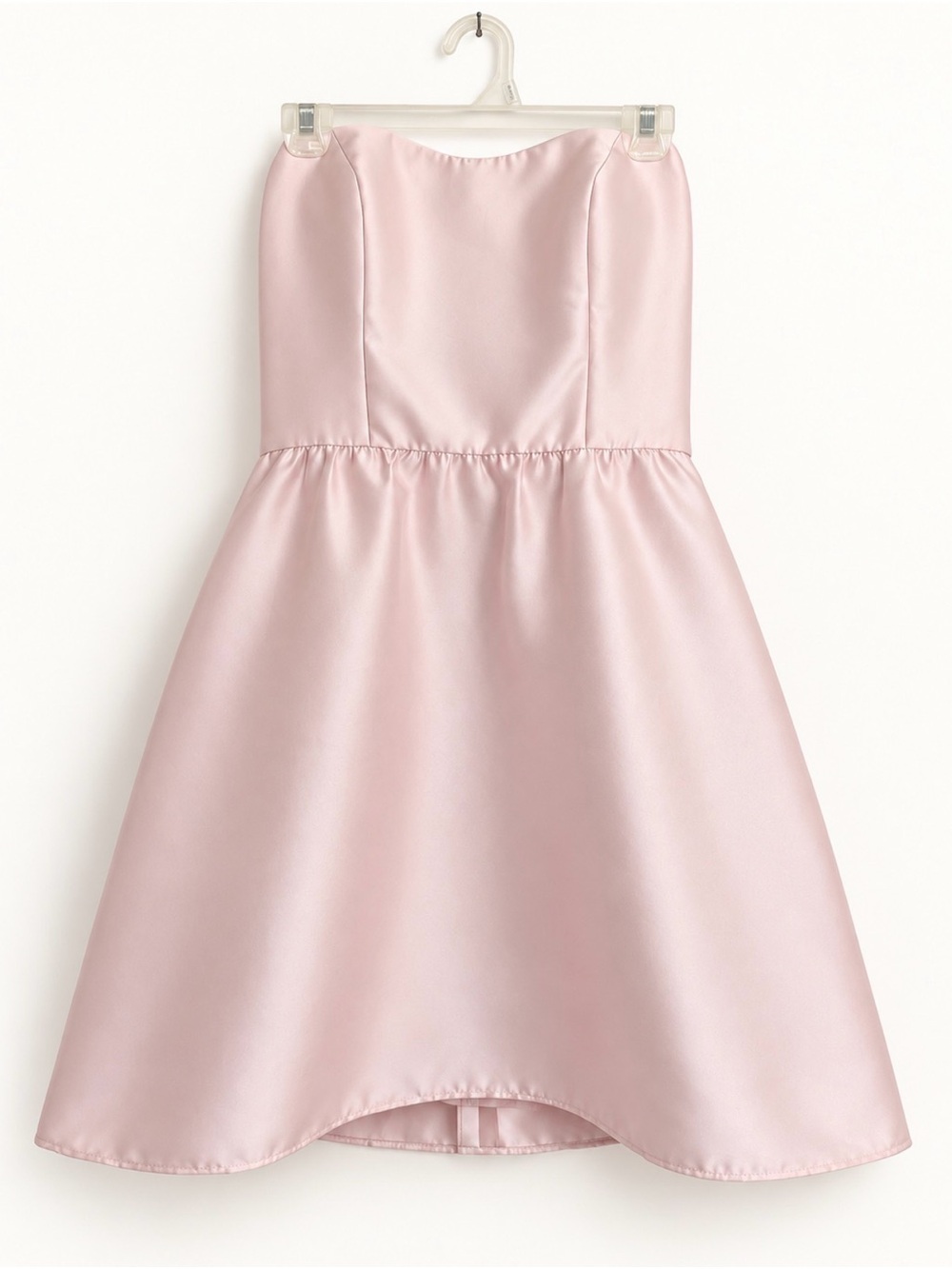 Alfred Sung D724 Blush Strapless A-Line Dress Size 10